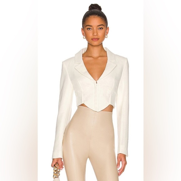 Bardot Tops - Bardot corset Blazer Orchid